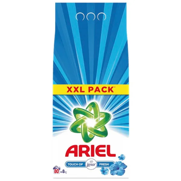 Detergent Ariel Tol Fresh 8 kg  Număr spălări: 80 photo 1 Detergent Ariel Tol Fresh 8 kg  Număr spălări: 80 photo 1