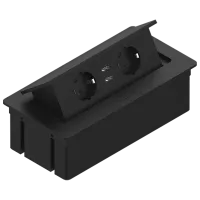 Удлинитель Rejs TR19.0004.08.061 1.5 м Черный