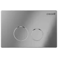 Кнопка смыва Creavit GP9004.00 Пластик/ Двойная