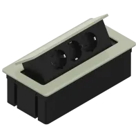 Удлинитель Rejs TR19.0003.08.049 1.5 м Черный