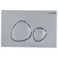 Кнопка смыва Creavit GP7004.00 Пластик/ Двойная