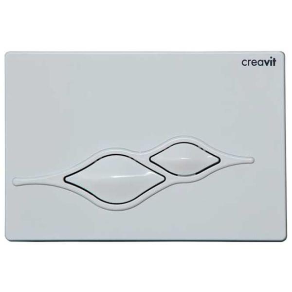 Кнопка смыва Creavit GP1001.00 Пластик/ Двойная photo 1