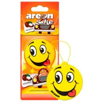 Aromatizator auto Areon Smile Dry Coconut/ pe oglindă