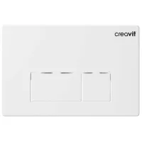 Кнопка смыва Creavit GP8001.00 Пластик/ Двойная