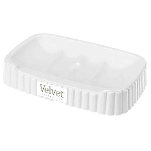 Săpunieră Bytplast Econova Velvet Plastic/ Dreptunghiular photo 1