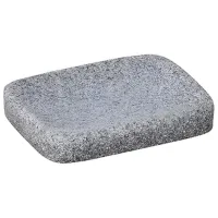 Săpunieră Tendance Grey Stone Ceramică/ Dreptunghiular