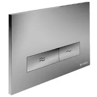 Кнопка смыва Schell Konkav Пластик/ Двойная