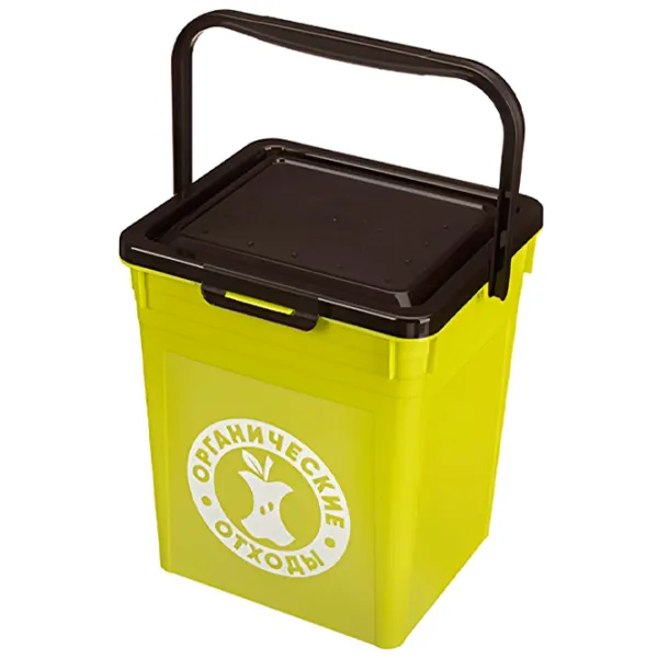 Coș de gunoi Bytplast 46730 8 l/ Plastic/ Green photo 1 Coș de gunoi Bytplast 46730 8 l/ Plastic/ Green photo 1