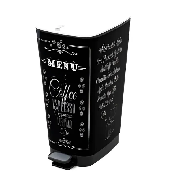 Coș de gunoi Kis Chic Bin 60 l/ Plastic/ Coffee photo 1