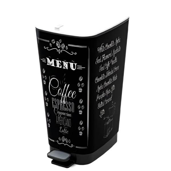 Coș de gunoi Kis Chic Bin 60 l/ Plastic/ Coffee photo 1