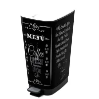Coș de gunoi Kis Chic Bin 60 l/ Plastic/ Coffee