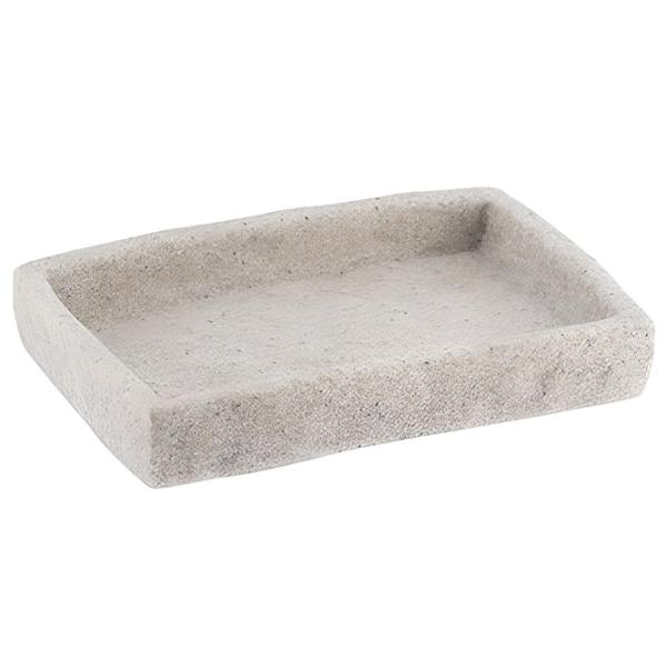 Мыльница Tendance Grey Stone Полирезин/ Прямоугольная photo 1