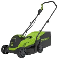 Газонокосилка аккумуляторный Greenworks GD24LM33 Ручной
