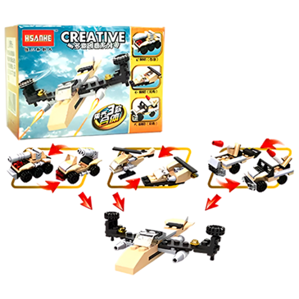 Конструктор Hsanhe Mini Car Автомобиль/ Разноцветный photo 1