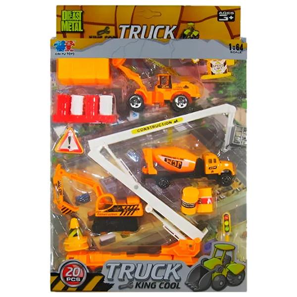 Конструктор Qiu Hao Truck Транспорт/ Оранжевый photo 1