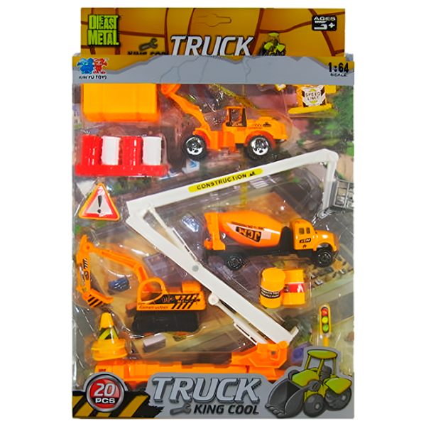 Конструктор Qiu Hao Truck Транспорт/ Оранжевый photo 1