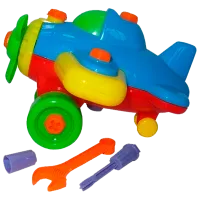 Конструктор ChiToys 1068003 Самолёт/ Разноцветный
