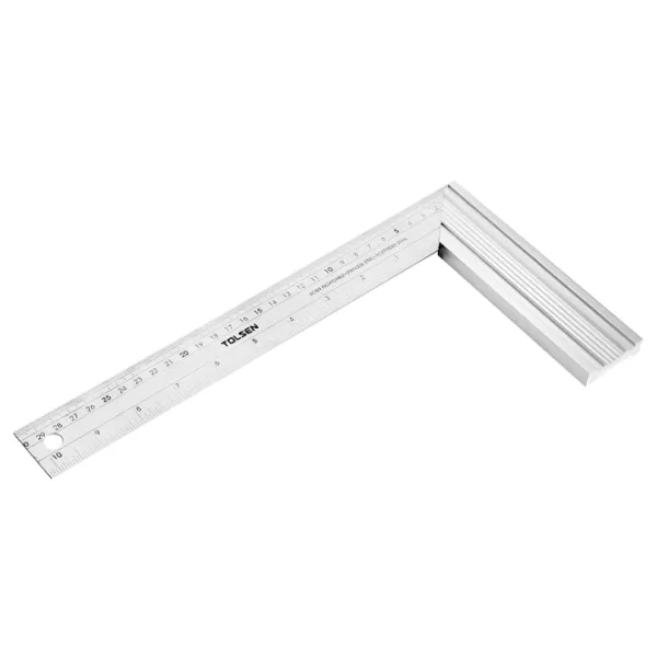 Goniometru Tolsen 35039 300 mm Dreptunghiular/ Aluminiu photo 1