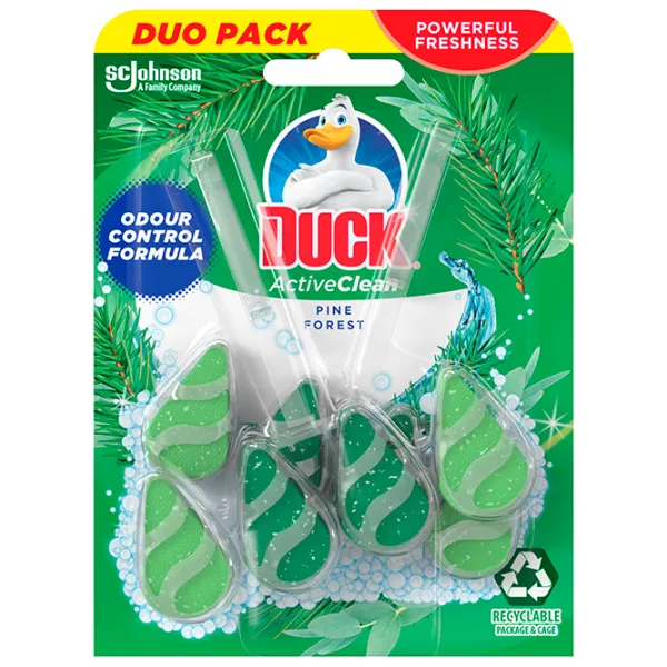 Освежитель для туалета Duck Active Clean  photo 1