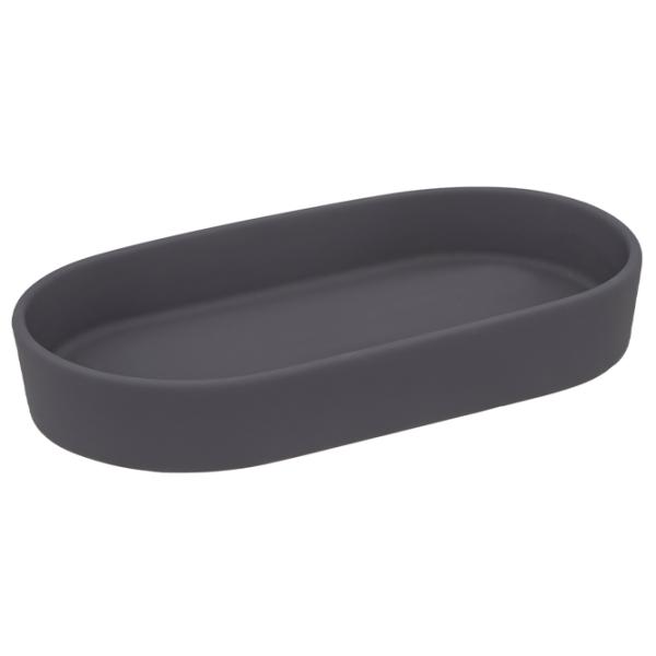 Săpunieră Tendance Black Ceramică/ Oval photo 1 Săpunieră Tendance Black Ceramică/ Oval photo 1