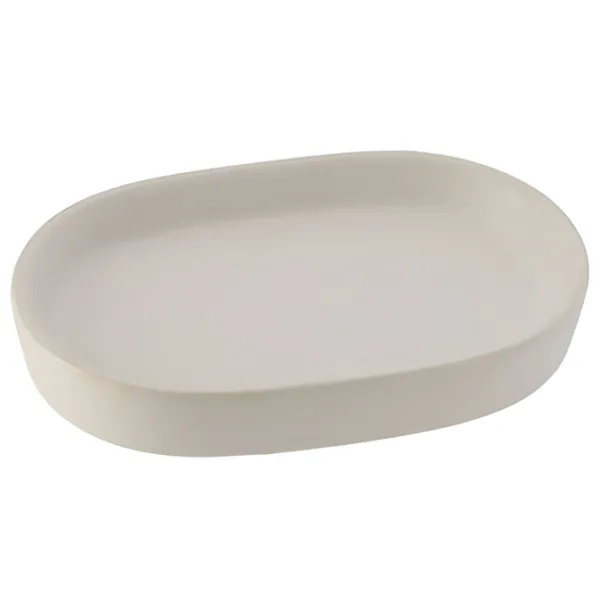 Săpunieră Tendance White Poliresin/ Oval photo 1 Săpunieră Tendance White Poliresin/ Oval photo 1
