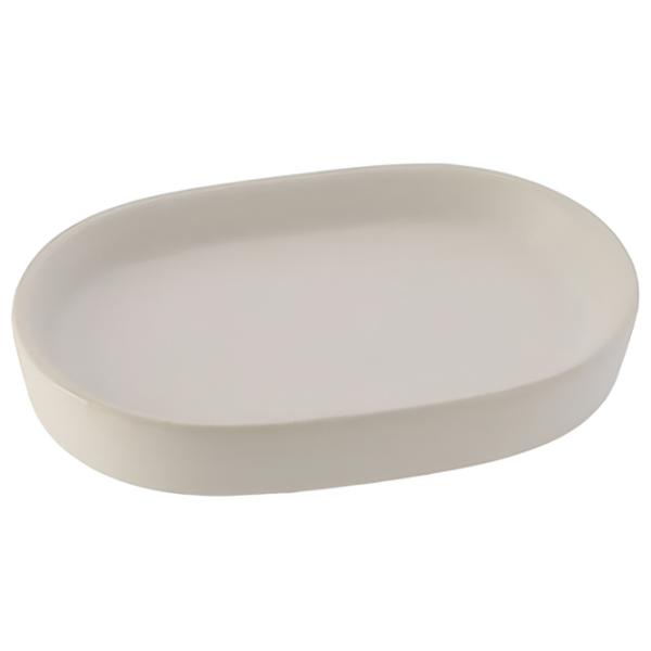 Săpunieră Tendance White Poliresin/ Oval photo 1 Săpunieră Tendance White Poliresin/ Oval photo 1