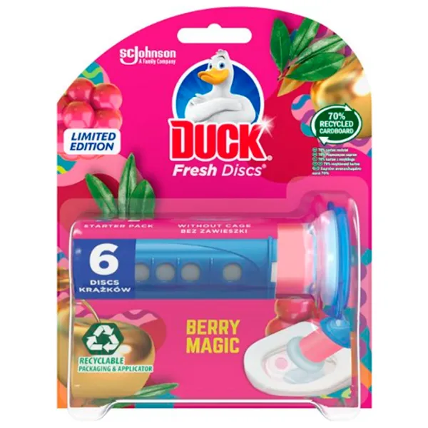 Odorizant de toaletă Duck Fresh Discs 36 ml photo 1