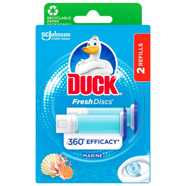 Освежитель для туалета Duck Fresh Discs 36 мл photo 1