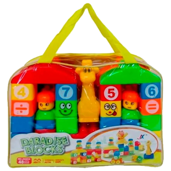 Constructor Let's Play Blocksland Figuri/ Multicolor photo 1