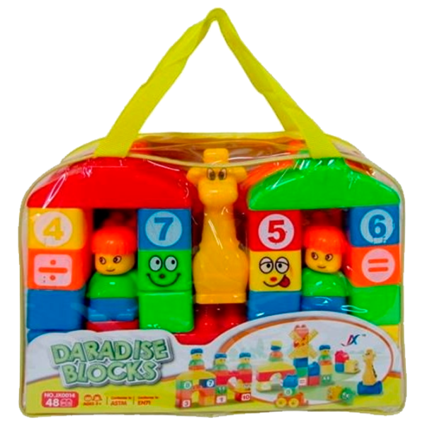 Constructor Let's Play Blocksland Figuri/ Multicolor photo 1