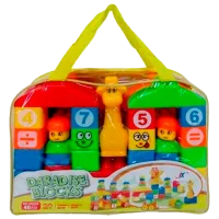 Constructor Let's Play Blocksland Figuri/ Multicolor