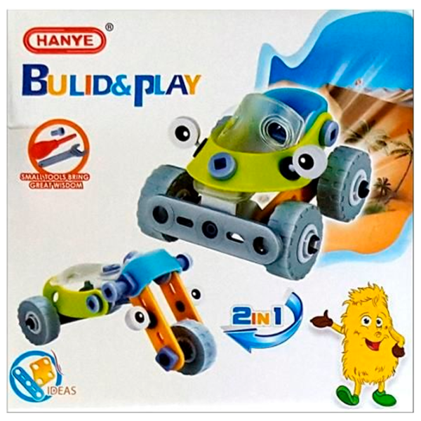 Constructor Hanye Mașină-motocicletă Motocicletă/ Multicolor photo 1