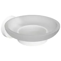 Săpunieră Bemeta White Alamă/ Rotundă