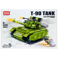 Конструктор Hsanhe Т90 Танк/ Зелёный