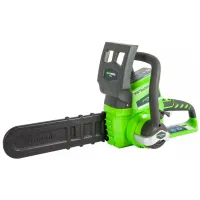 Цепная пила Greenworks G24CS25 аккумуляторный/ Зелёный