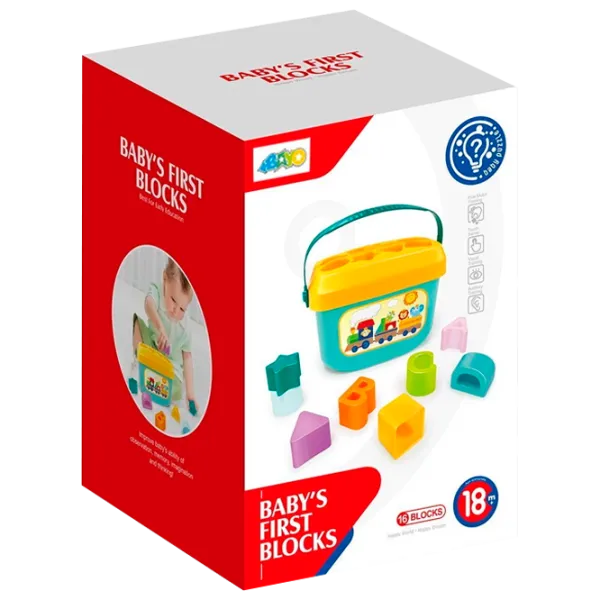 Конструктор Hsanhe Baby's first blocks Фигуры/ Разноцветный photo 1