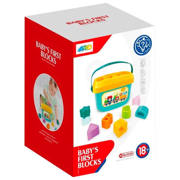 Конструктор Hsanhe Baby's first blocks Фигуры/ Разноцветный photo 1