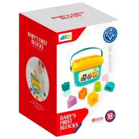 Конструктор Hsanhe Baby's first blocks Фигуры/ Разноцветный