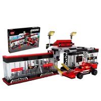 Конструктор Hsanhe Тех Станция F1 Автомобиль/ Разноцветный