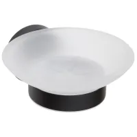 Săpunieră Bemeta Dark Alamă/ Rotundă