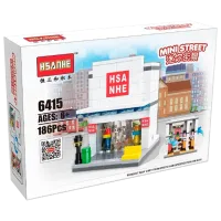 Конструктор Hsanhe Clothes store Фигуры/ Белый