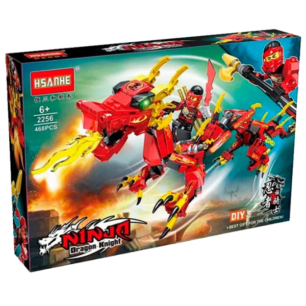 Конструктор Hsanhe Dragon Knight Дракон/ Красный photo 1