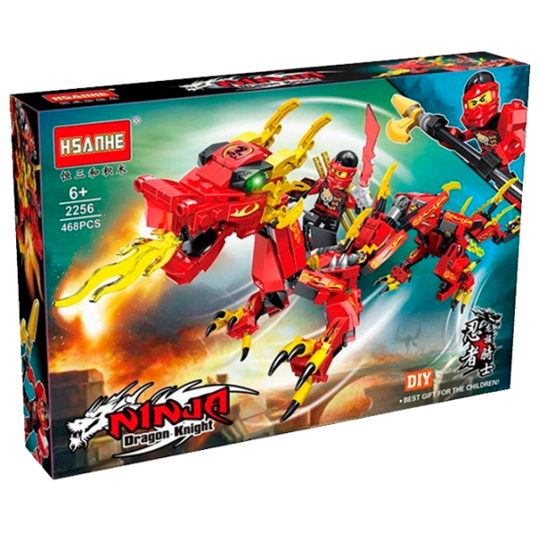 Конструктор Hsanhe Dragon Knight Дракон/ Красный photo 1
