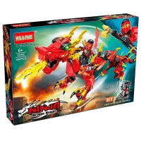 Конструктор Hsanhe Dragon Knight Дракон/ Красный