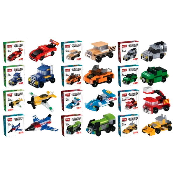 Конструктор Hsanhe N6027 Транспорт/ Разноцветный photo 1