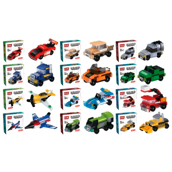 Конструктор Hsanhe N6027 Транспорт/ Разноцветный photo 1