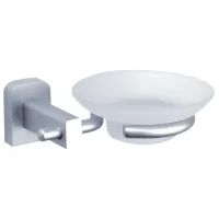 Săpunieră Aquaplus 06600 Sticlă/ Rotundă