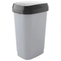 Coș de gunoi Kis 49112 10 l/ Plastic/ Grey