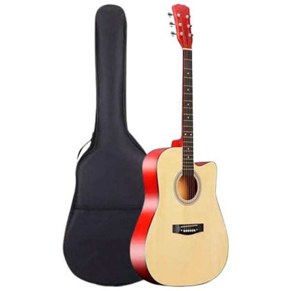 Chitară acustică Enjoy Set M4101 NT 4/ 4, Dreadnought, Red photo 1