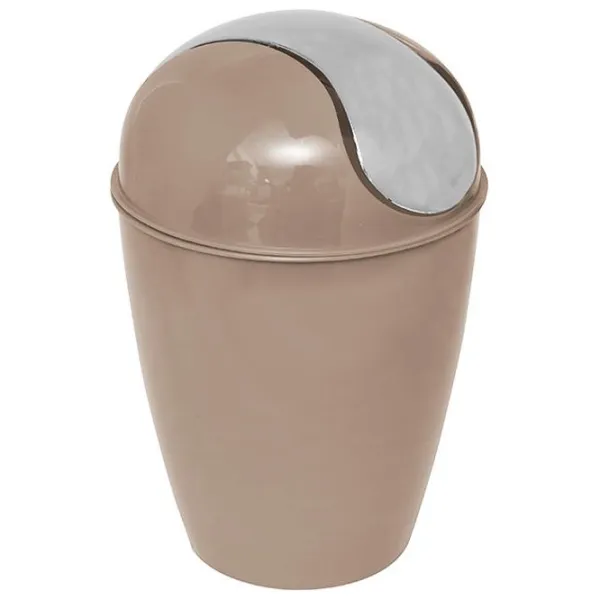 Coș de gunoi Tendance Conical 5.6 l/ Plastic/ Beige photo 1